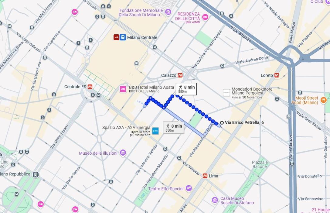 Cleopatra - Monolocale Per 2 Persone Centrale Buenos Aires Milano Eksteriør billede